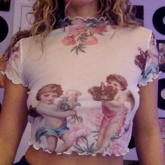 Tops - Sheer Angel Top